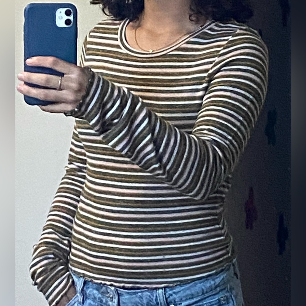 striped tee